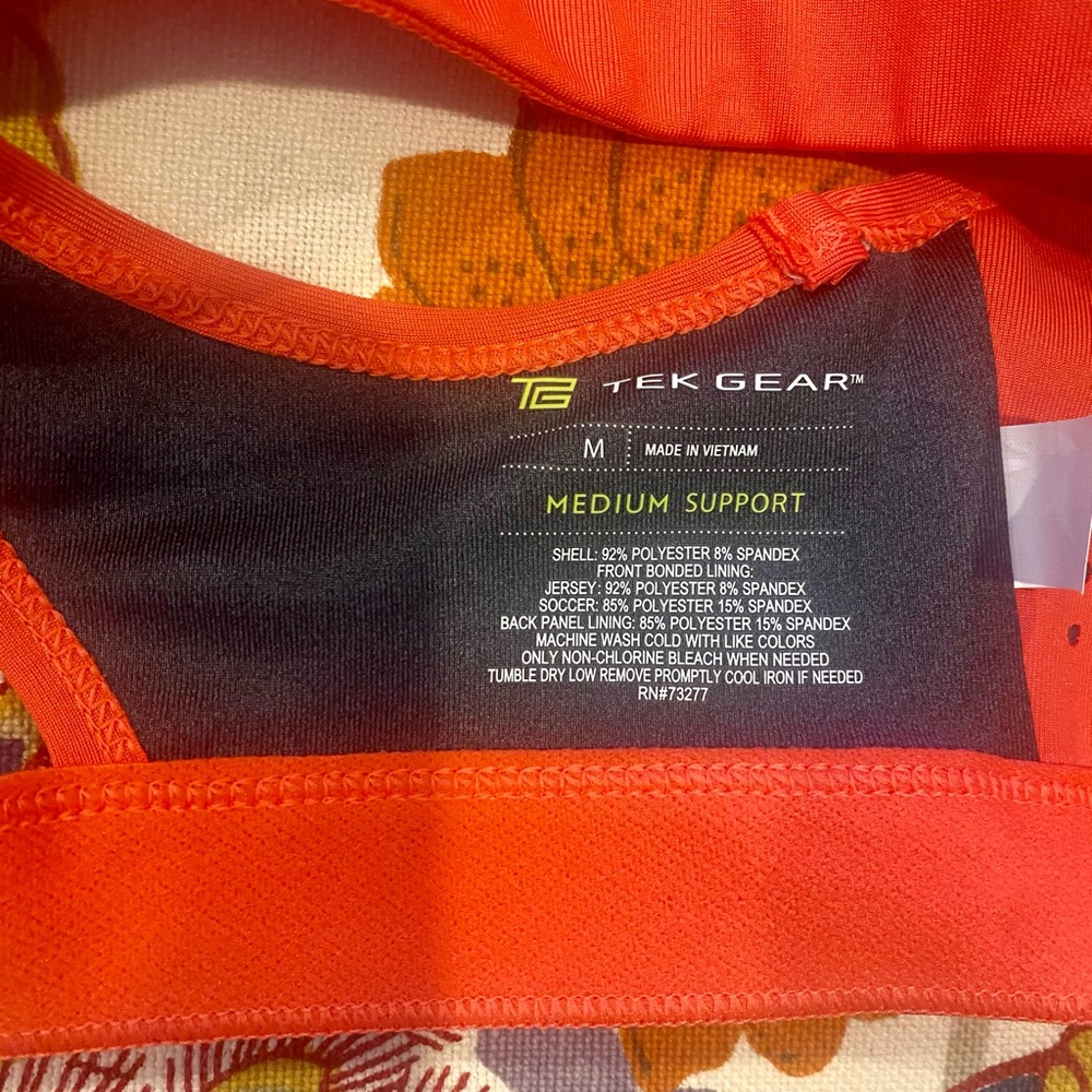 Tek Gear Sports Bra, brand new Medium - Picture 3 of 3